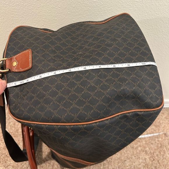 LongChamp vintage Weekender Bag Leather. Like new condition - Picture 12 of 15